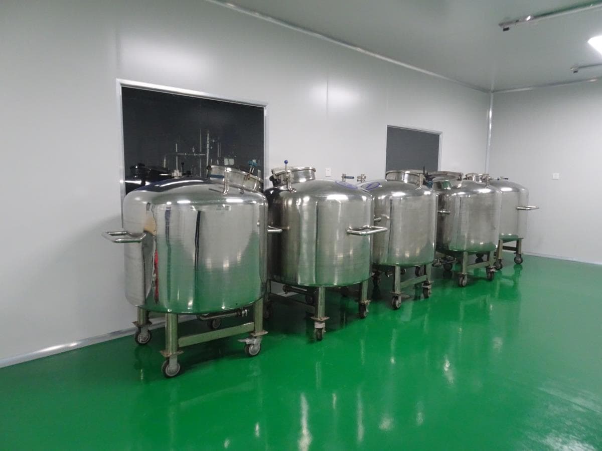 Jingling Cleaning Factory production line and warehouse view 1